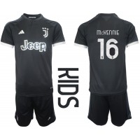 Camisa de time de futebol Juventus Weston McKennie #16 Replicas 3º Equipamento Infantil 2023-24 Manga Curta (+ Calças curtas)